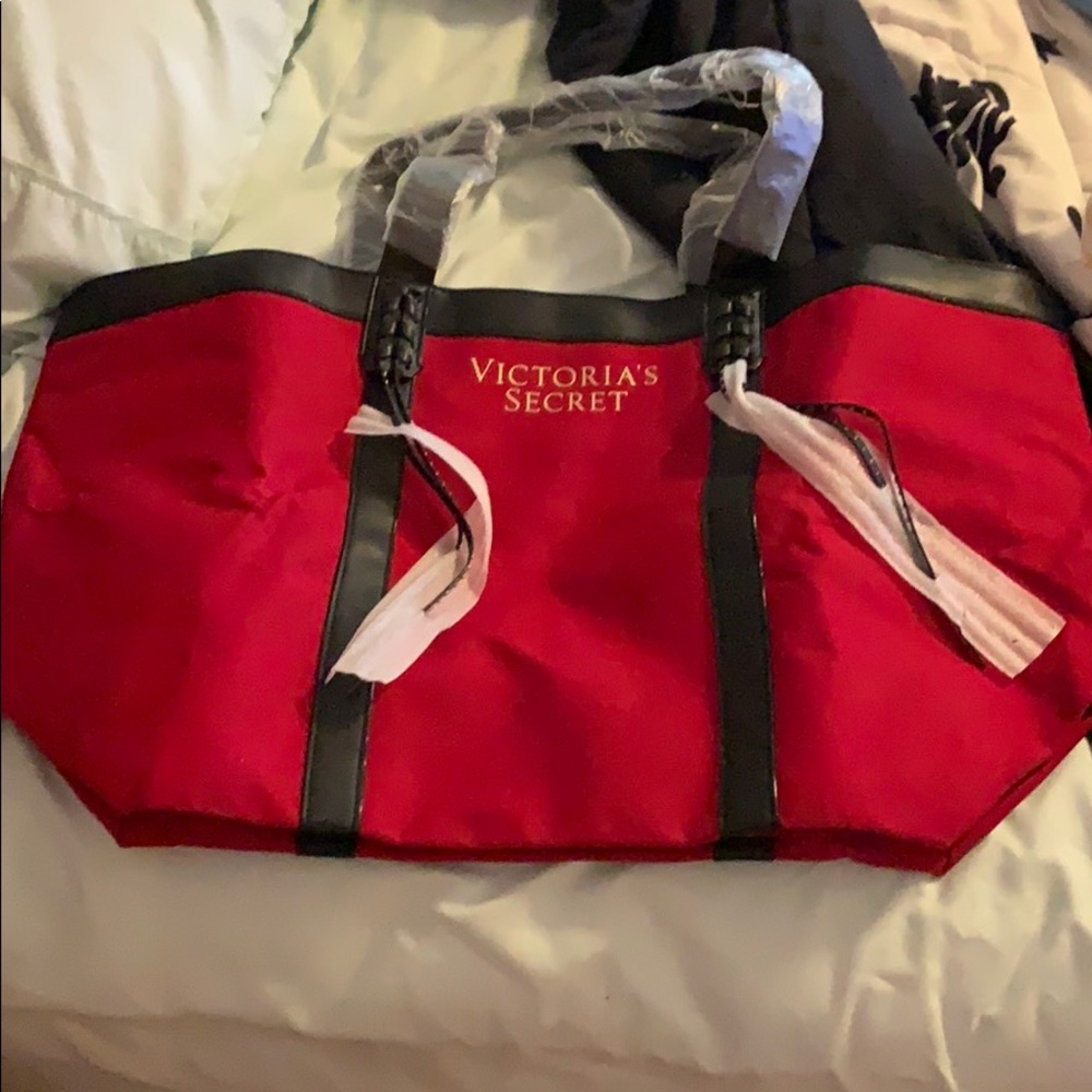 Red Victoria Secret Bag